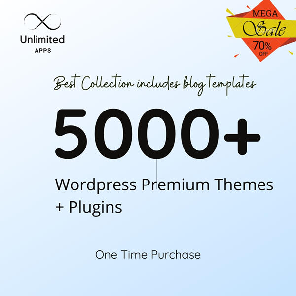 5000+ WordPress Premium Themes and Plugins
